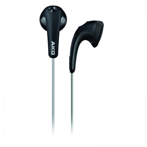  AKG K315 Headphone On The Go In-Ear Bud Pebble Black (K315BLK)